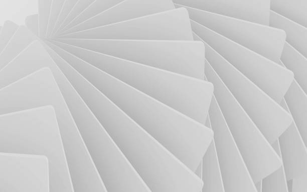 istock abstract white squares forming a ring swirl structure spiral illustration 3d render illustration 1199181345
