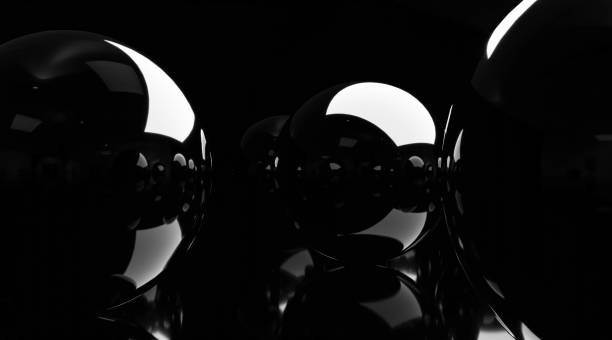 istock black balls with reflection macro black texture background 3d render illustration 1199181360