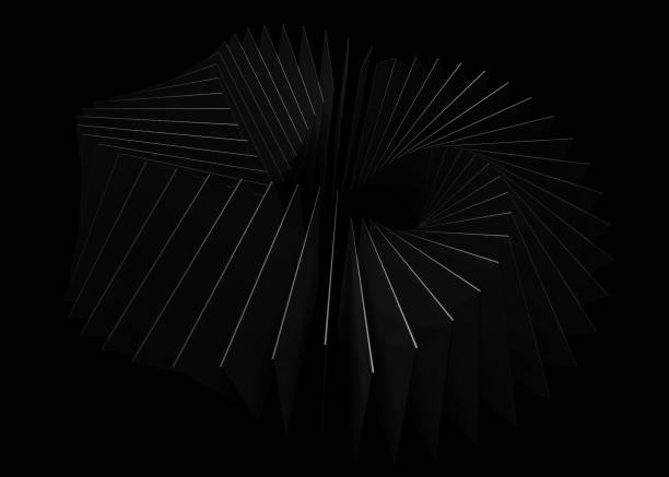 istock black squares forming a ring swirl structure spiral illustration 3d render illustration 1199181522