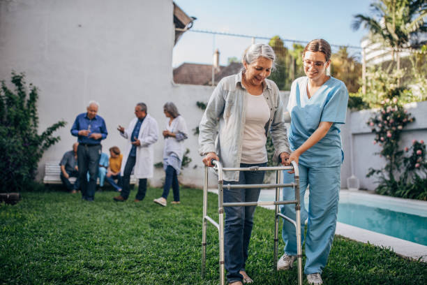istock Senior woman making strides towards better mobility 1199182276