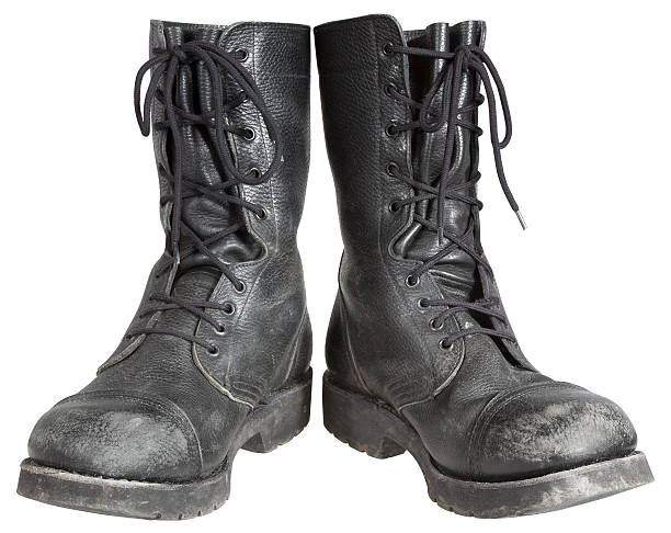 30+ Combat Boots Facing Forward Stock Photos, Pictures & Royalty-Free ...