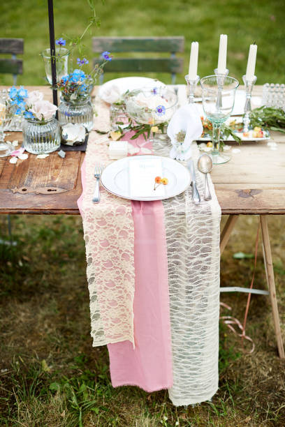 istock Different Pictures of a Wedding Table 1199183704