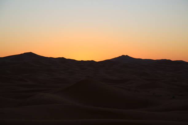 istock Sunset in the Erg Chebbi Desert, Morocco 1199186833