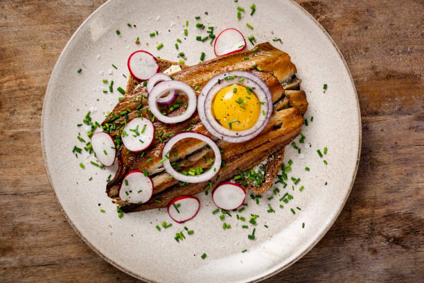 istock Sol Over Gudhjem Classic Danish Food. 1199186892