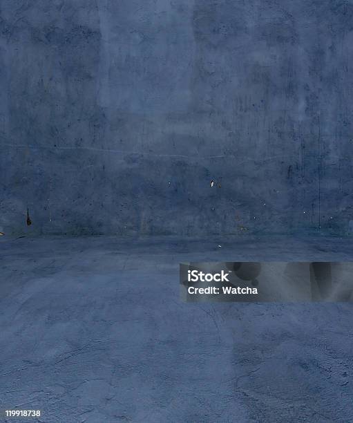 Empty Concrete Room Stock Photo - Download Image Now - Abandoned, Absence, Architecture