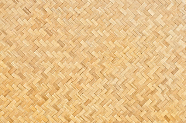istock Handcraft woven bamboo texture background 1199189083