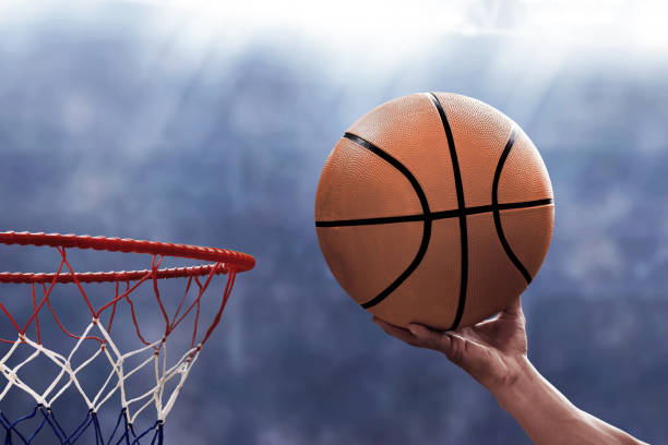 istock Professional basketball player in action 1199191278