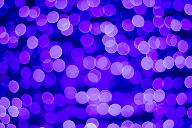 istock Abstract background for a banner from blue bokeh. 1199193332