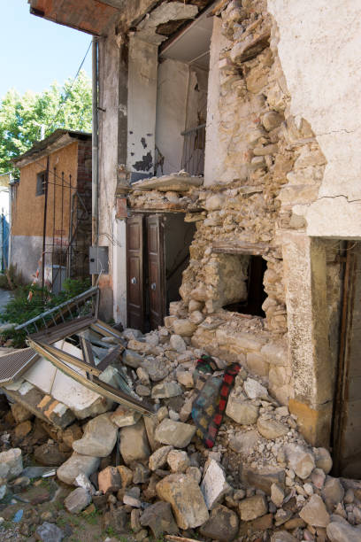 istock City destroyed by an earthquake 1199195410