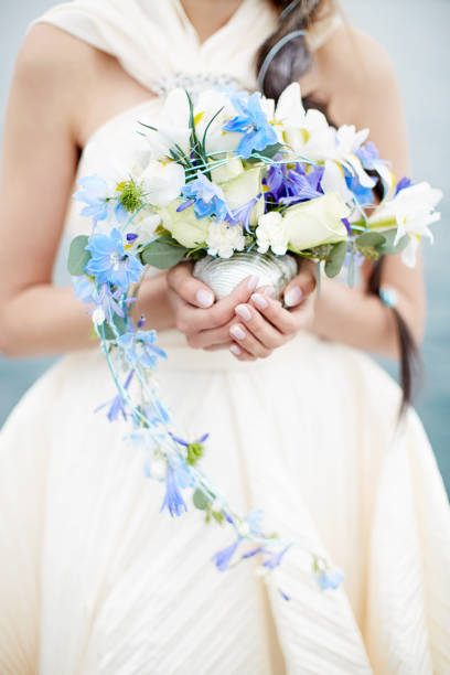 istock Wedding Pictures from a Shooting on Water with Blue Colors 1199202782