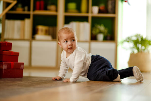 istock Baby girl exploring the world 1199203420