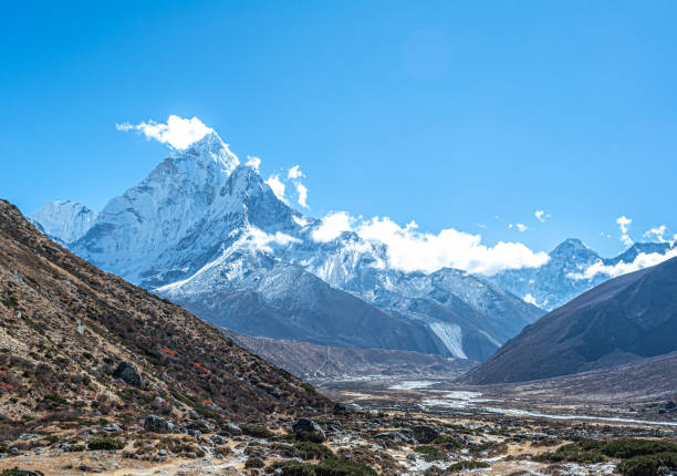 istock Everest mountain at Nepal. Highest peak in the world. 1199205537