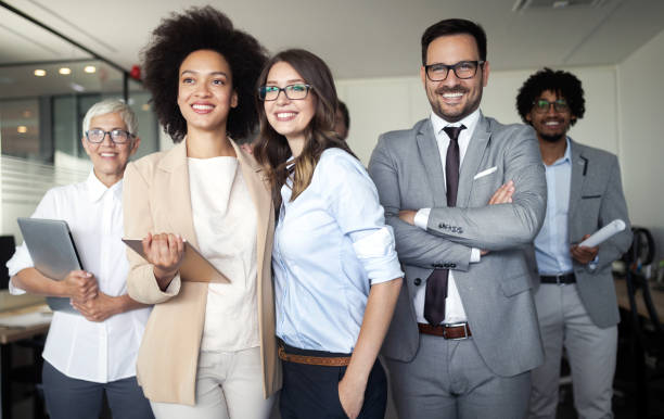 istock Successful business group of people at work in office 1199214626