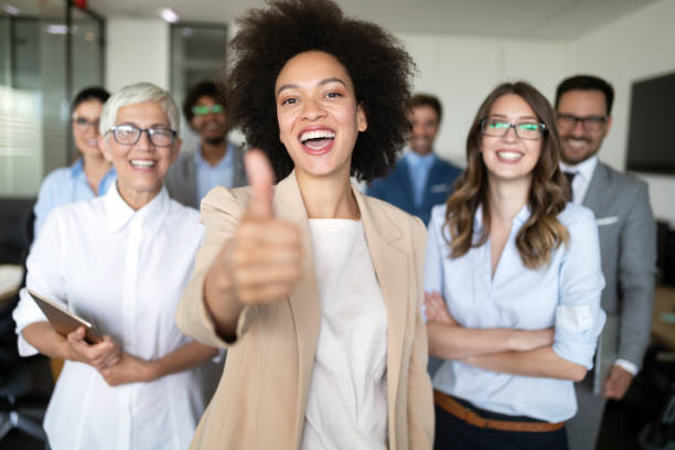 istock Successful business group of people at work in office 1199214643