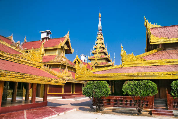 istock The Royal palace in Mandalay, Myanmar 1199221134