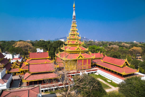 istock The Royal palace in Mandalay, Myanmar. 1199221136