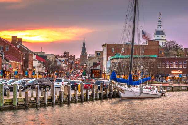 istock Annapolis, Maryland, USA from Annapolis Harbor 1199224352