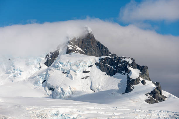 istock Mountain peaks with snow in Antarctica 1199229660