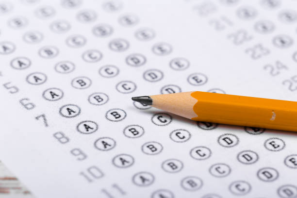 istock Fill in the answer sheet in the exam with a pencil 1199229953