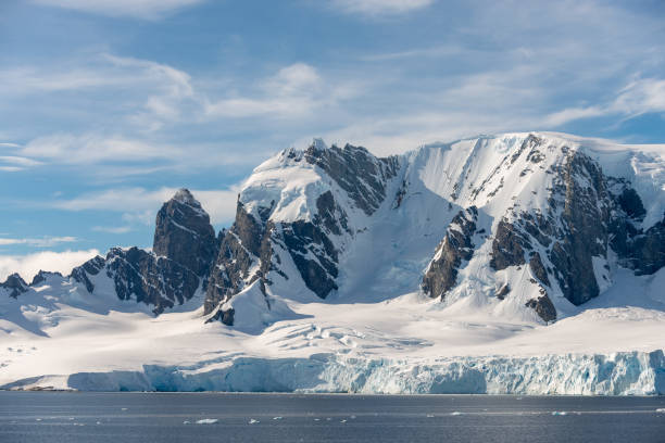 istock Mountain peaks with snow in Antarctica 1199231035
