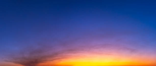 istock Twilight sky and soft clouds panorama nature background 1199239823