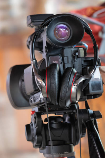 istock Video camera on the stand 1199240246
