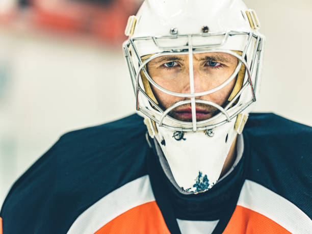 istock Pro Hockey goalie 1199248108
