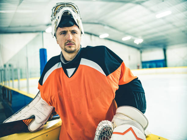 istock Pro Hockey goalie 1199249438