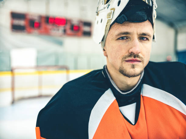 istock Pro Hockey goalie 1199249622