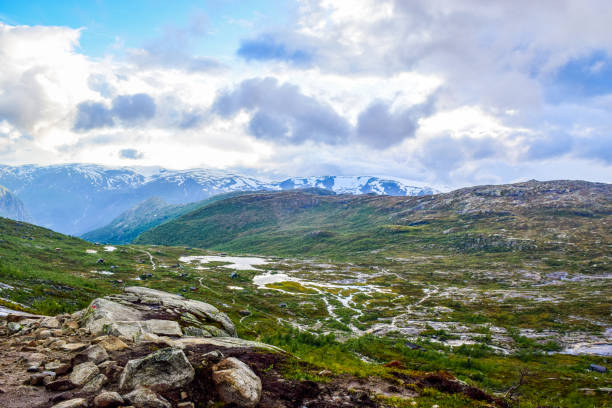 istock Hiking Trip to Trolltunga, Norway. 1199255611