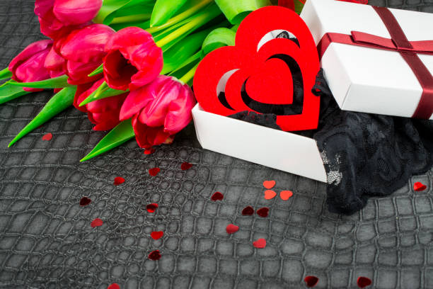 istock tulips  with underwear  in box hearts 1199258742