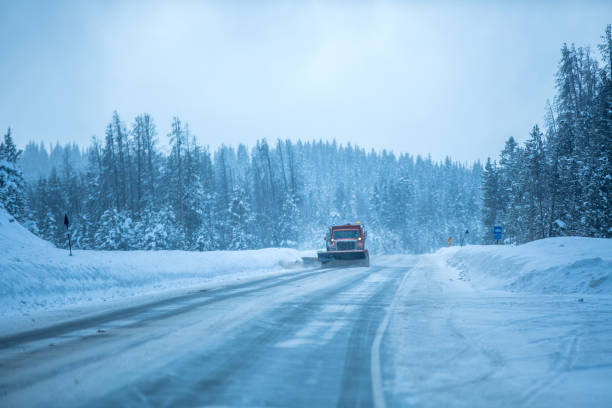 istock Snow plow Colorado Highway USA 1199268467