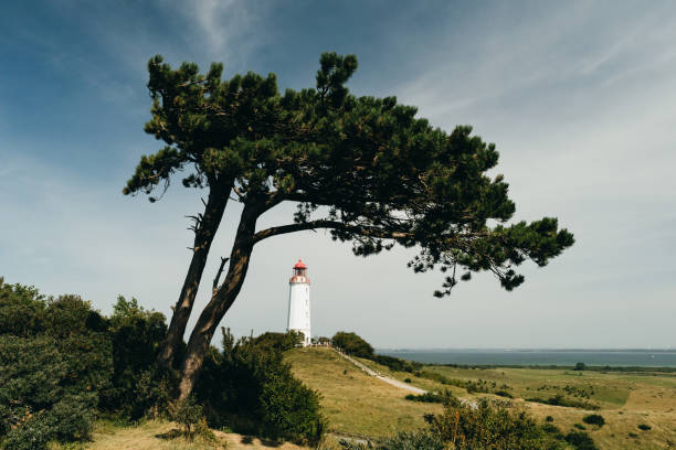 Lighthouse Hiddensee at the Baltic Sea, Germany