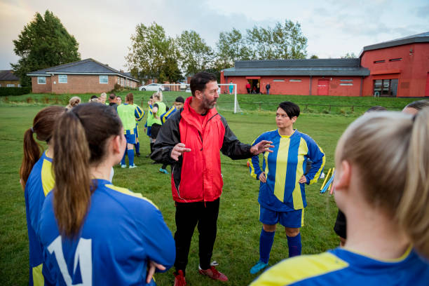 istock Football Trainer Coaching 1199272655