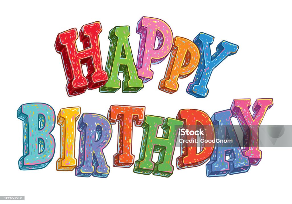 How To Write Happy Birthday In Bubble Letters Bubble Letters Happy Birthday