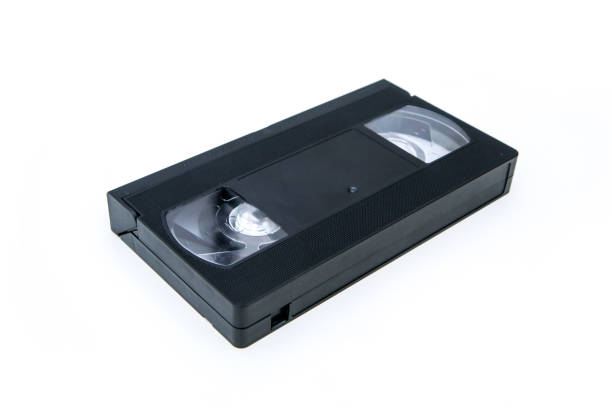 istock The old retro vhs video cassete isolated on a white background. 1199279632