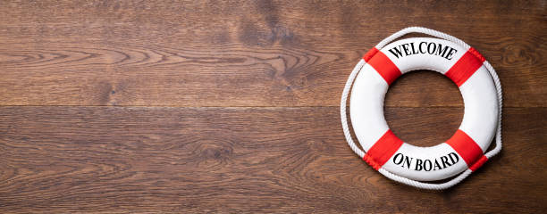 istock Welcome On Board Text On Lifebuoy 1199279960