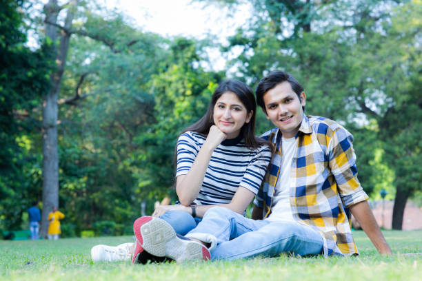 istock Indian young couple - stock photos 1199281136