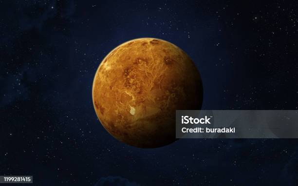 Planet Venus Stock Photo - Download Image Now - Venus - Planet, Planet - Space, Outer Space