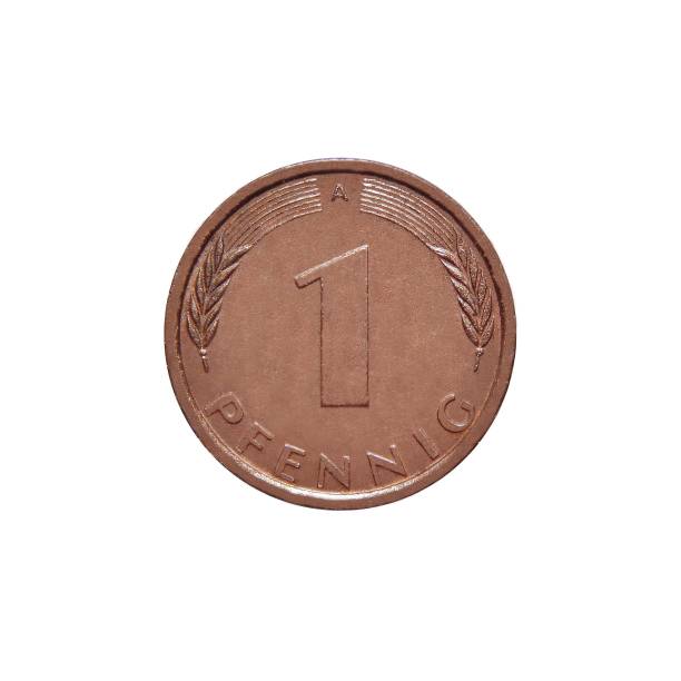 istock German coin 1 pfennig 1199281942