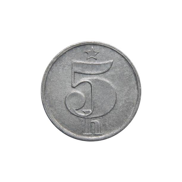 istock Coin of Czechoslovakia 5 Hellers 1199282004