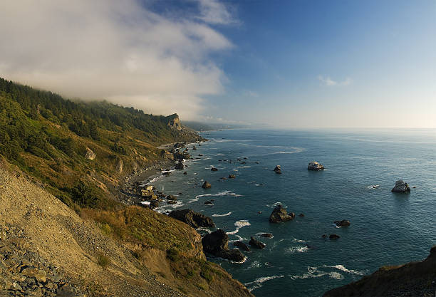 istock Coastline in California, panoramic view 119928294