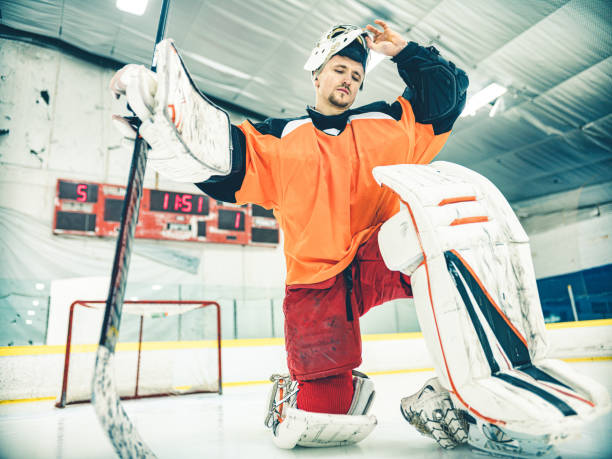 istock Pro Hockey goalie 1199287077