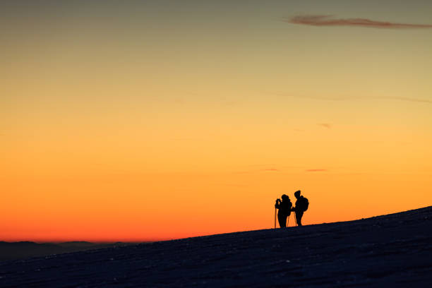 istock People on the Horizon, Evening Sky, Silhouette 1199287231