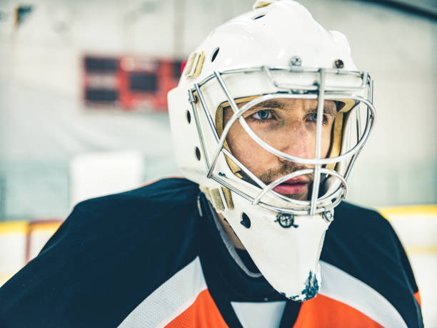 istock Pro Hockey goalie 1199287298