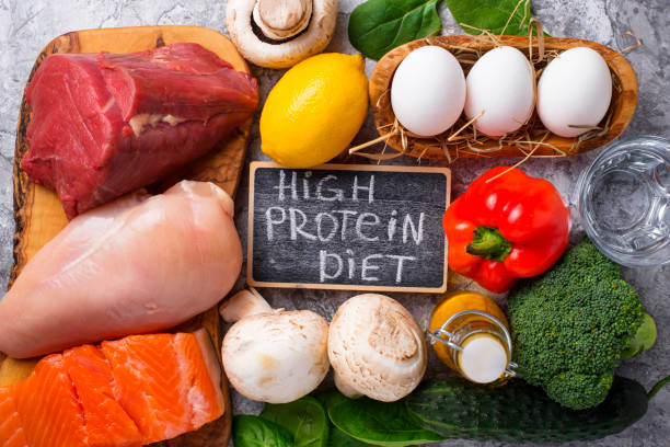 istock Product for high protein diet 1199295008