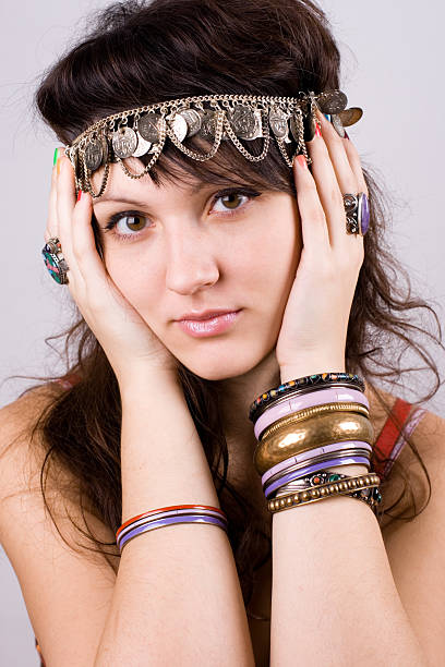 istock brunette lady with bracelets 119929734