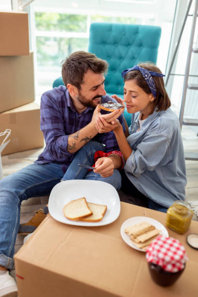 istock Couple redecorating apartment 1199305026