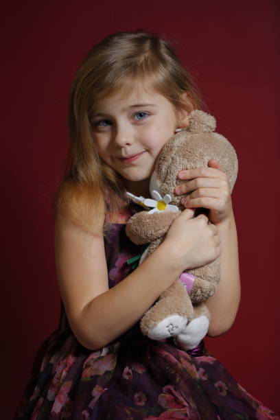 istock little girls portraits at studio 1199312918