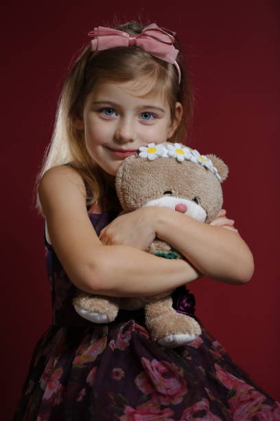 istock little girls portraits at studio 1199312951